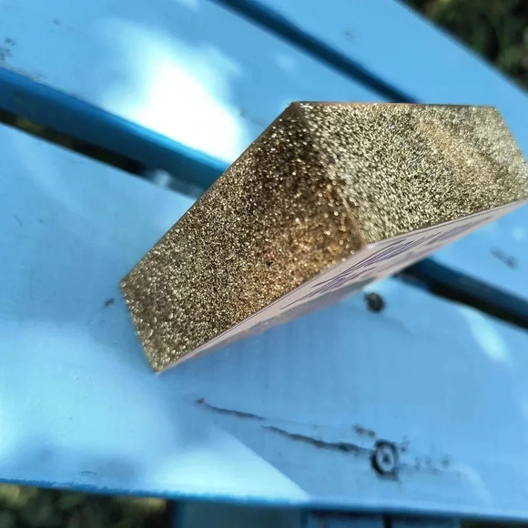 Show your true colors home decor gold sparkle plaque desk purple mandala boho hi - Picture 7 of 8